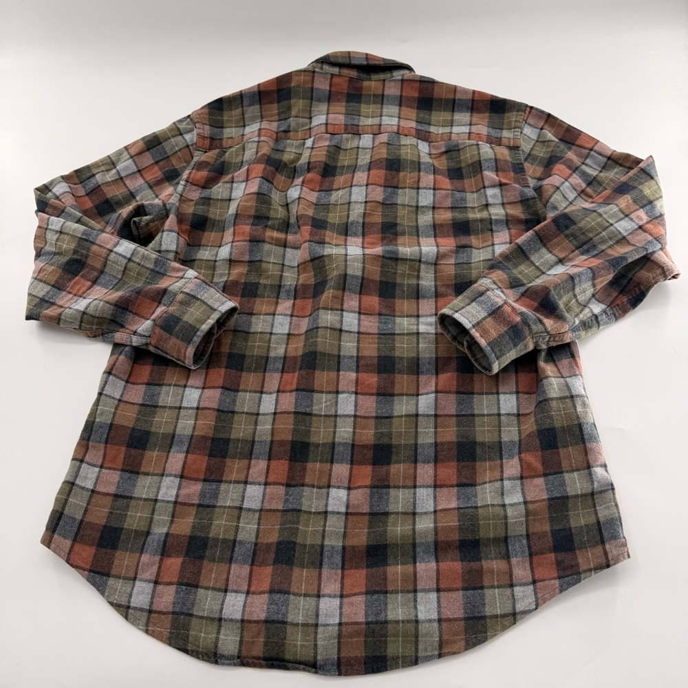 Pendleton Mason Plaid Flannel Button Up Shirt Men… - image 7